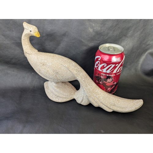 Vintage ceramic peacock - vintage,