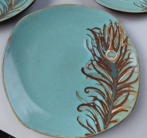 Pier peacock dinner plate - pier,